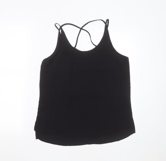 Womens UK Size 12 Select Black Basic Blouse