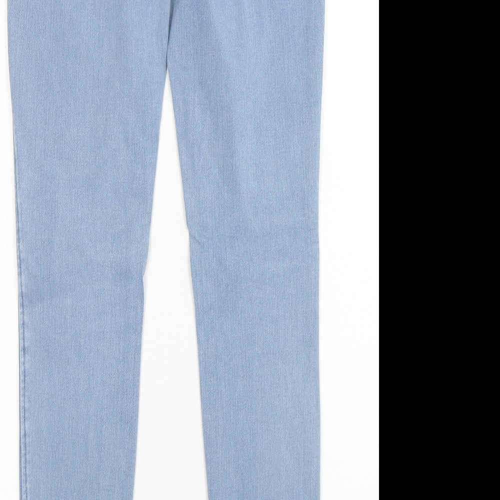 Uniqlo Womens Blue Cotton Jegging Jeans Size S L30 in Regular