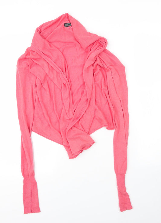 Womens UK Size XS Only Pink Cardigan Jumper