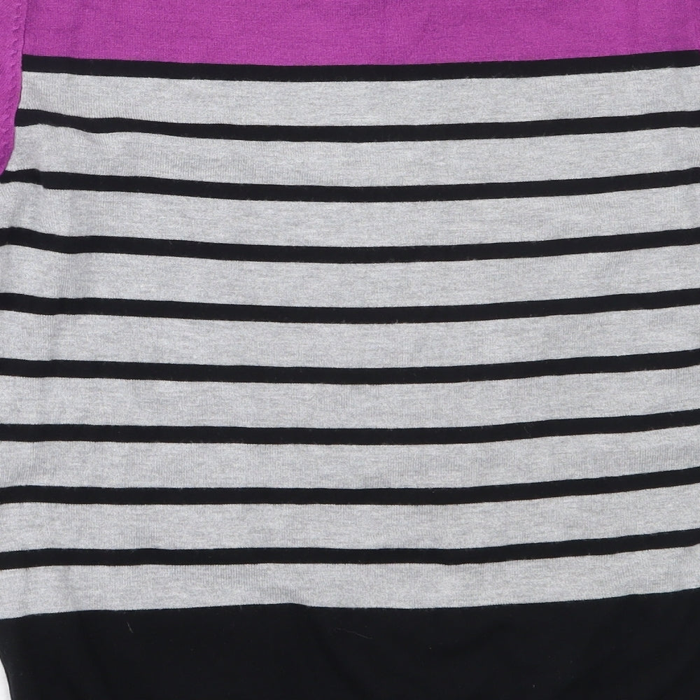 Womens UK Size 12 Preworn Purple Pullover Jumper