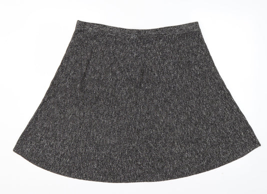 Max Studio Womens Grey Acrylic Flare Skirt Size XL