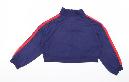 Womens UK Size S Divided by H&M Blue Pullover Sweatshirt