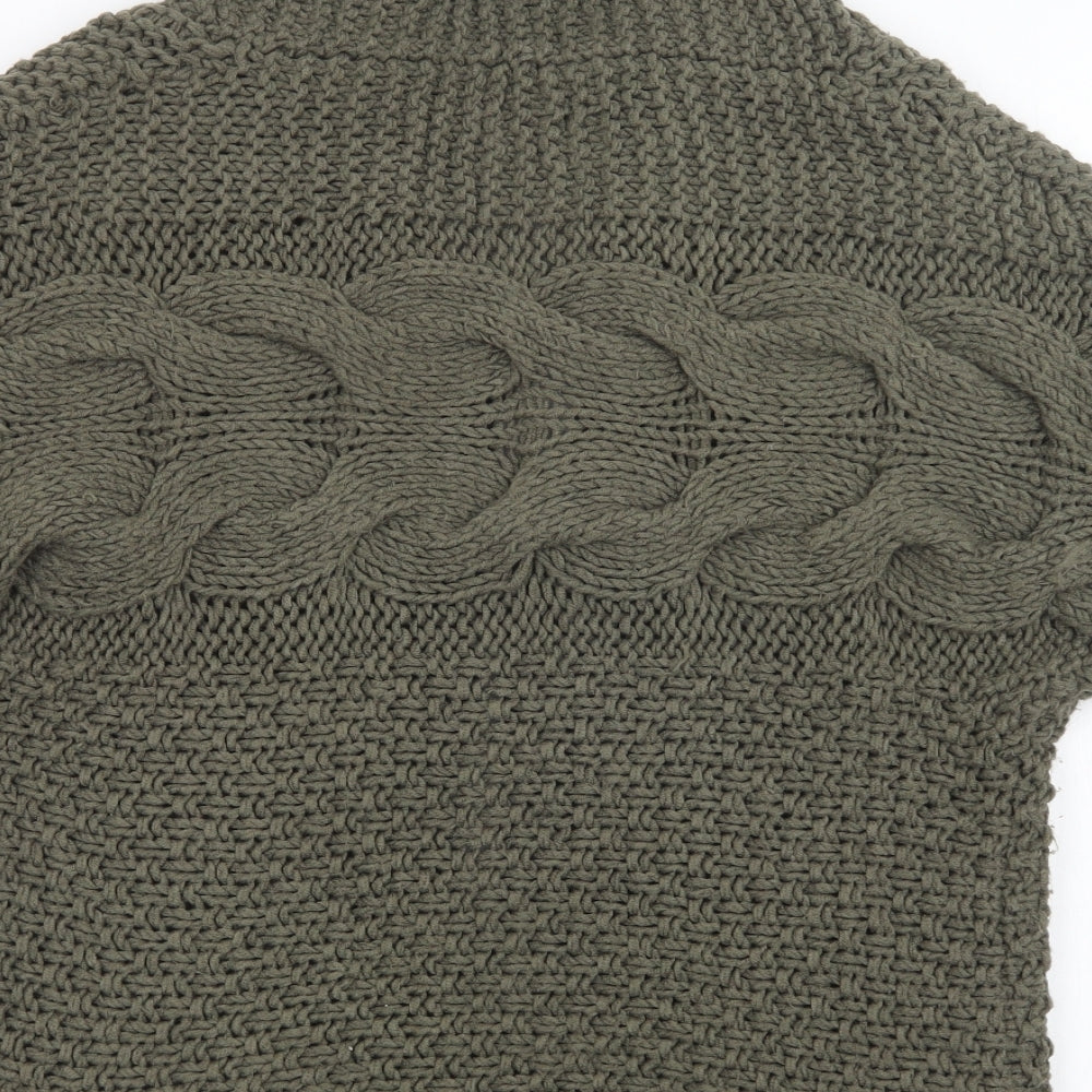 Womens UK Size L Roman Green Cardigan Jumper