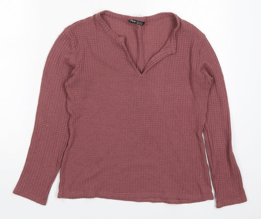 Womens UK Size M SheIn Pink Pullover Jumper