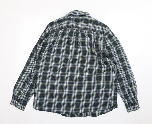 Mens UK Size L Maine Multicoloured Button-Up Long Sleeve Casual Shirt
