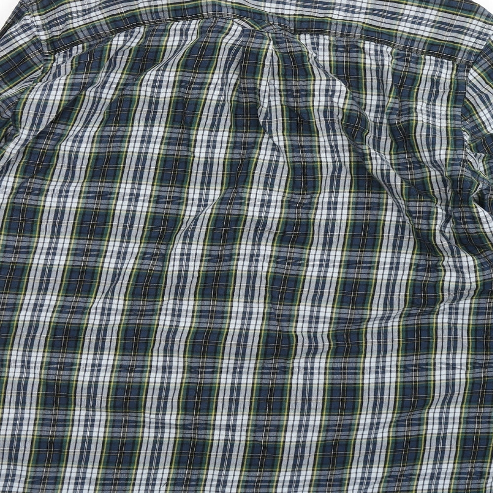 Mens UK Size L Maine Multicoloured Button-Up Long Sleeve Casual Shirt