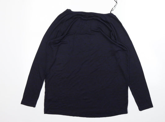 Womens UK Size 10 Topshop Blue Pullover Jumper