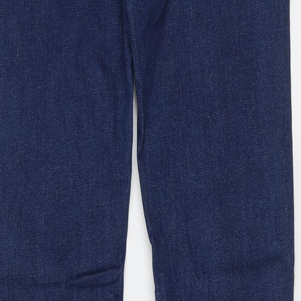 Mens UK Size 32 in Soul Star Extra-Slim Fit Skinny Blue Jeans
