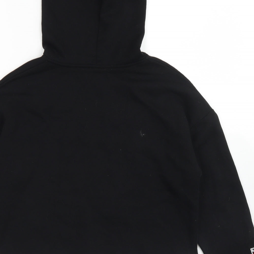 915 Generation Girls Black Polyester Pullover Hoodie Size 12-13 Years - Cropped