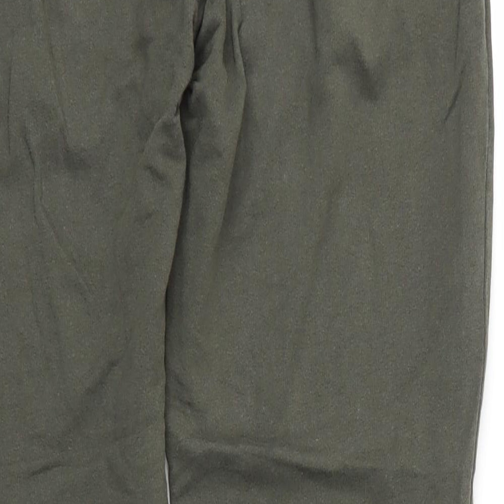 Womens UK Size 12 Select Regular Fit Sweatpants Green Trousers