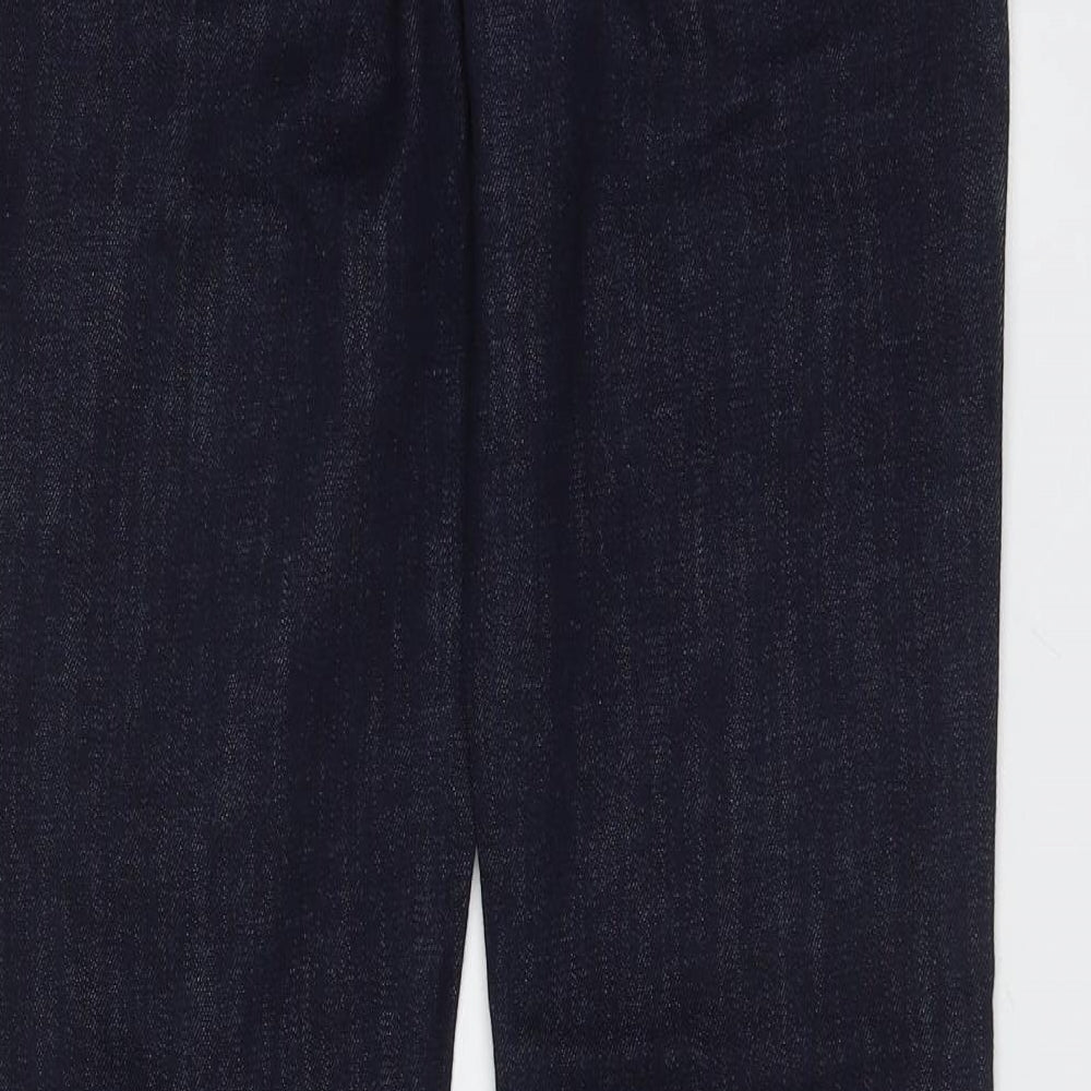 Womens UK Size 25 in Marks and Spencer Regular Fit Straight Blue Jeans