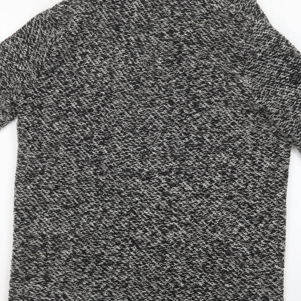 Womens UK Size 8 New Look Grey Cardigan Jumper