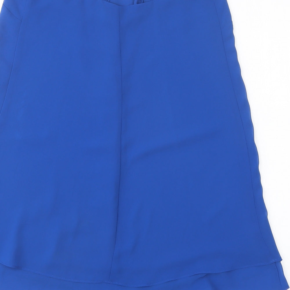 Womens UK Size 10 Topshop Blue Camisole Blouse