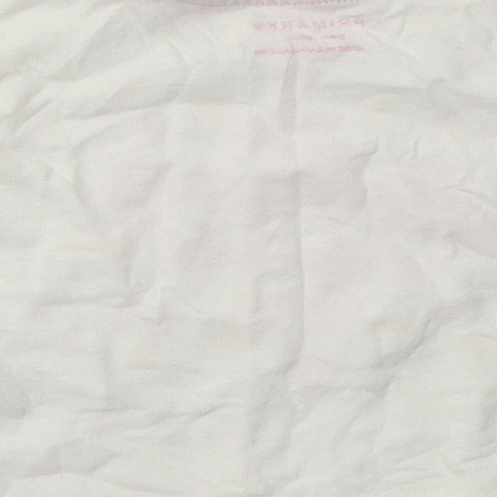 Primark Girls White Cotton Basic Casual Size 3-6 Months Crew Neck Pullover - my mummy is the best