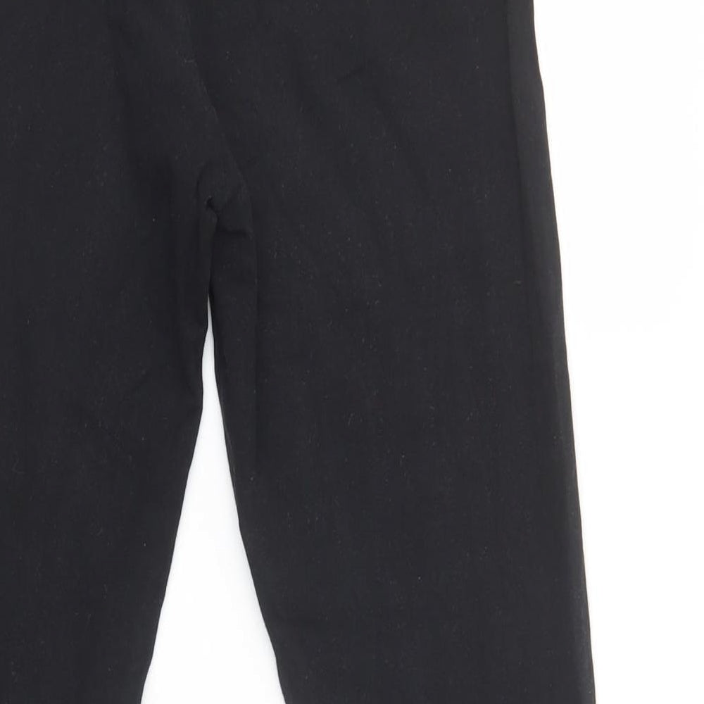 Primark Womens Black Cotton Leggings Size M L28 in