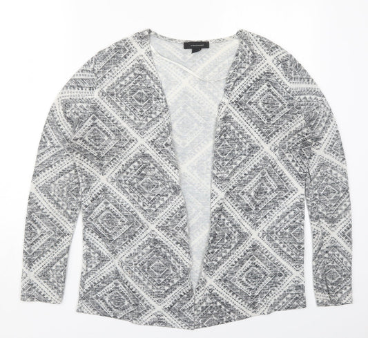 Womens UK Size M Atmosphere Grey Cardigan Jumper