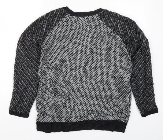 Womens UK Size 10 Marks and Spencer Grey Pullover Jumper