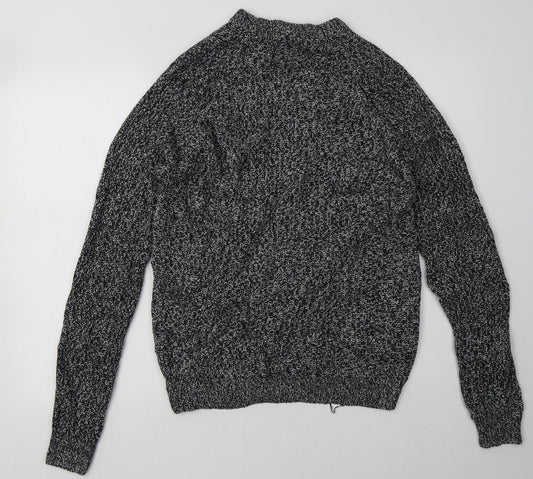 Mens UK Size M Cedar Wood State Grey Pullover Sweatshirt