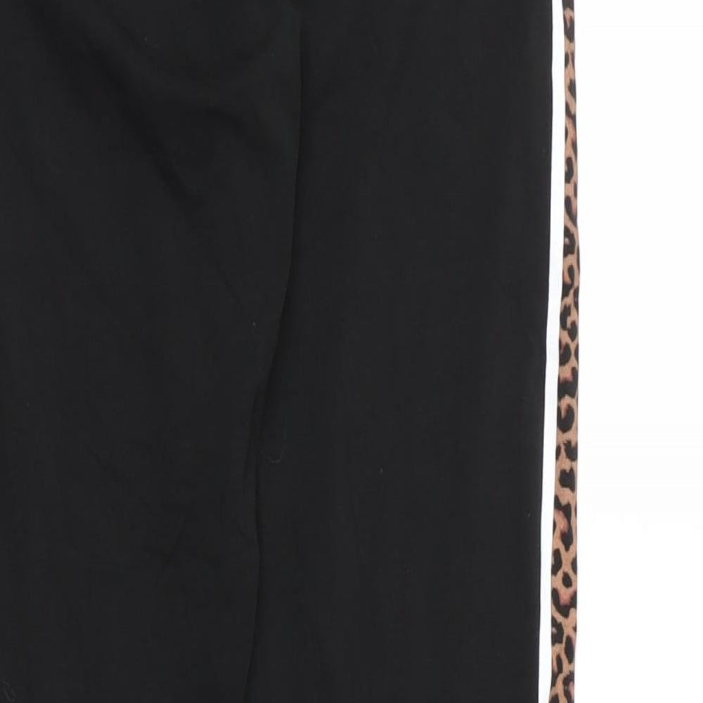 Womens UK Size S Preworn Carrot Black Leggings