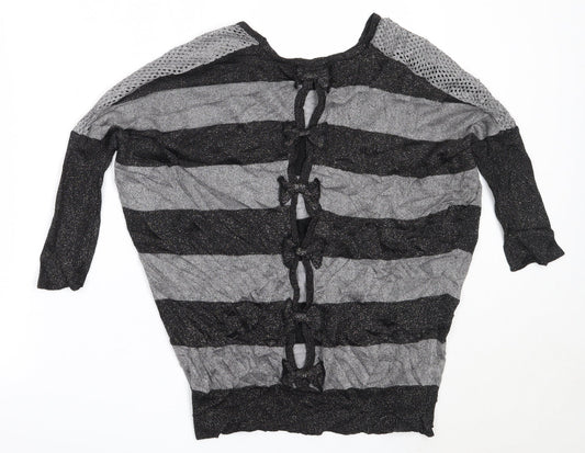 Womens UK Size M Misumi Black Pullover Jumper