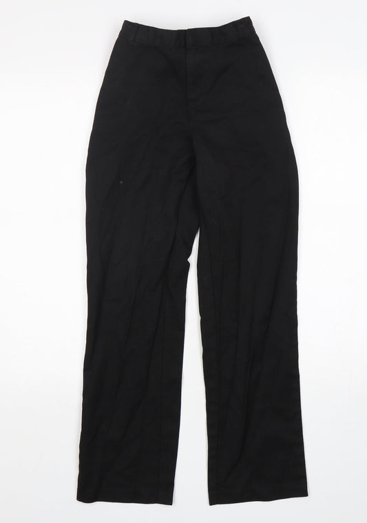 George Boys Black Polyester Dress Pants Trousers Size 11-12 Years Regular