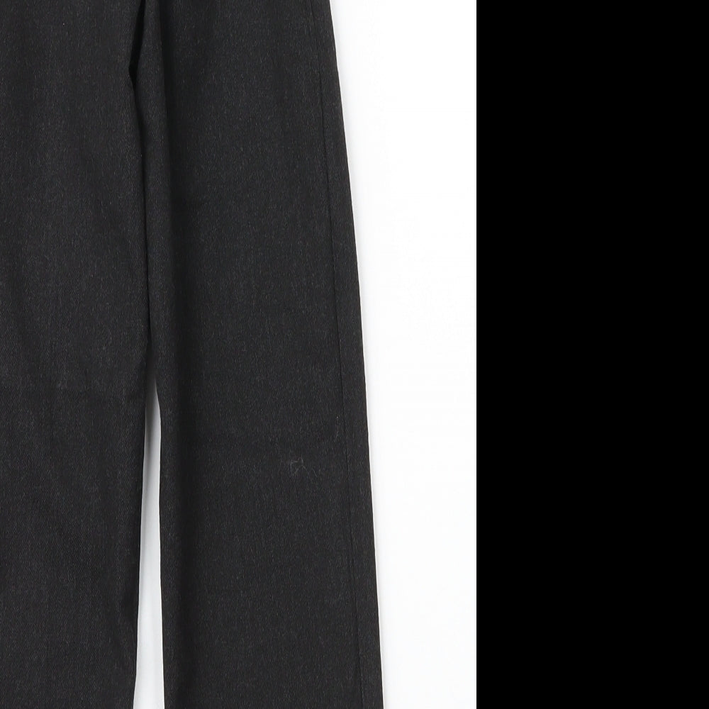George Boys Grey Viscose Carpenter Trousers Size 5 Years L20 in Regular Zip