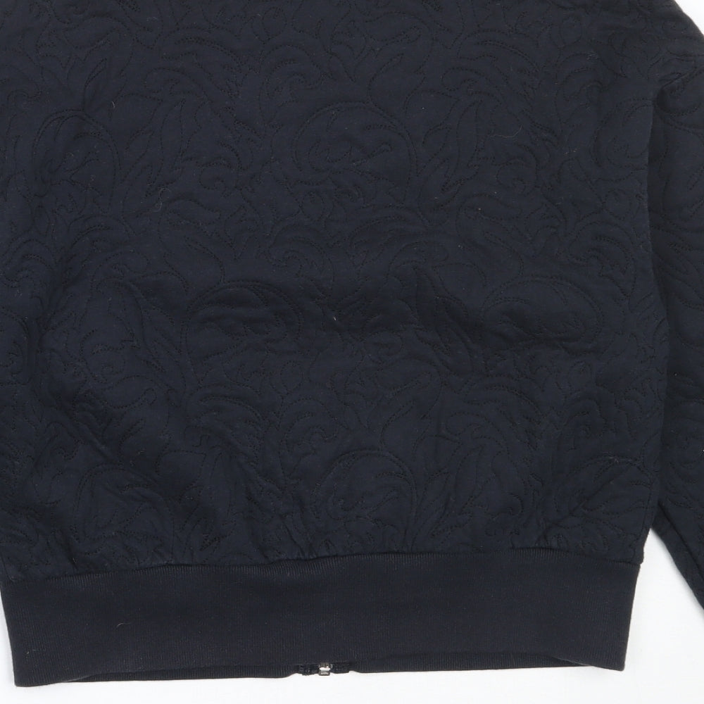 Brand and care label for Gap women’s black jacket size 2xs