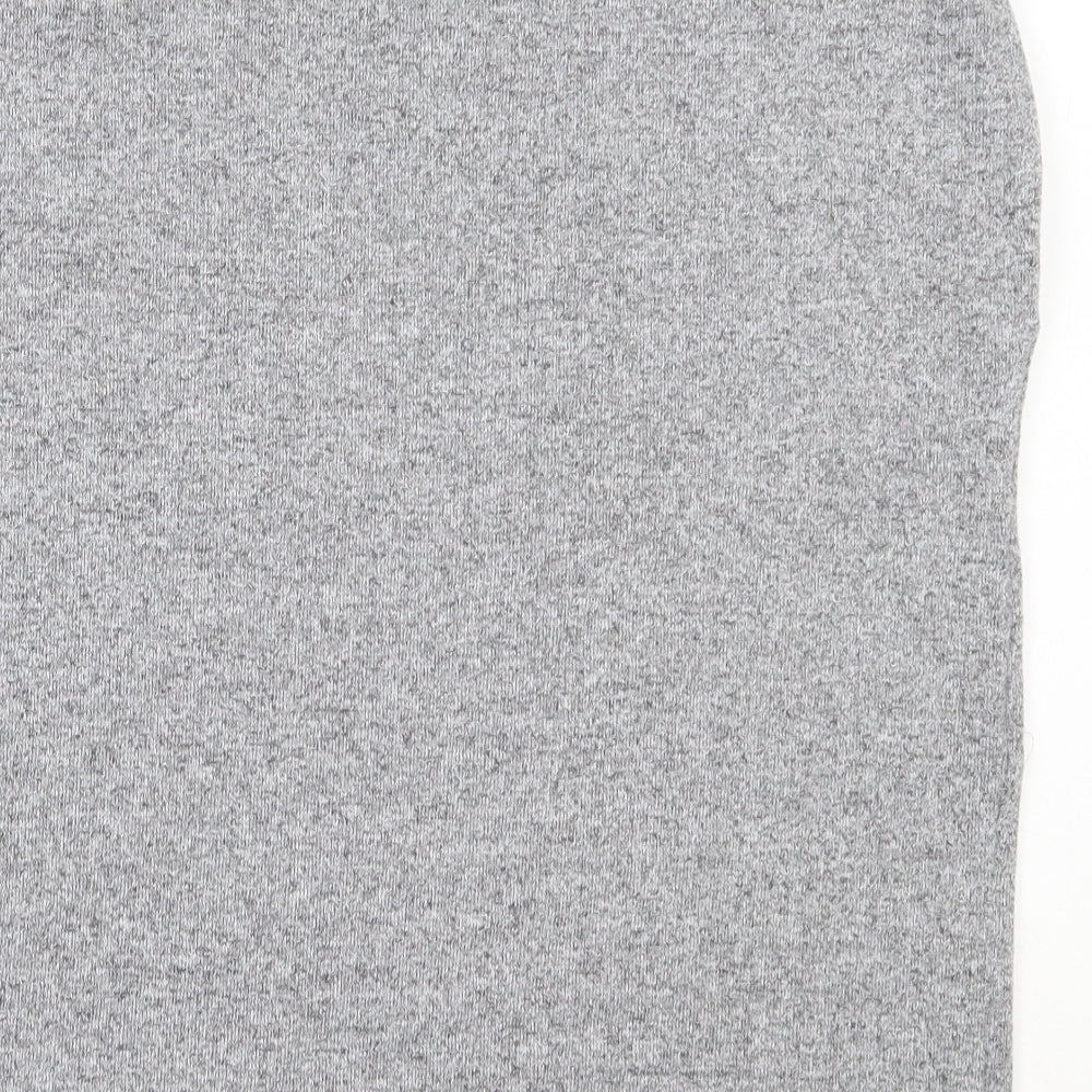Womens UK Size 10 Jeff & Co Grey Basic T-Shirt