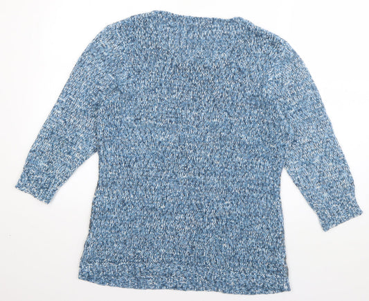 Womens UK Size M Casamia Blue Pullover Jumper