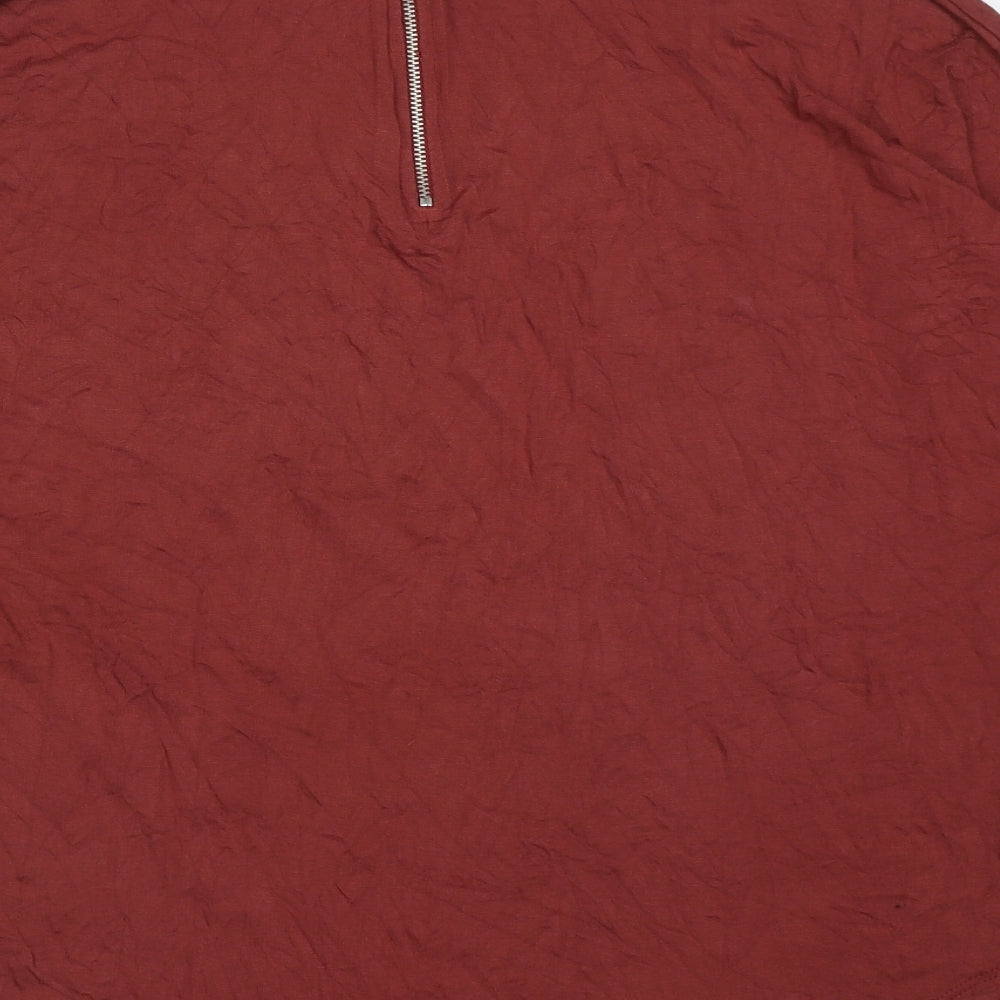 Womens UK Size 10 Select Red Basic T-Shirt
