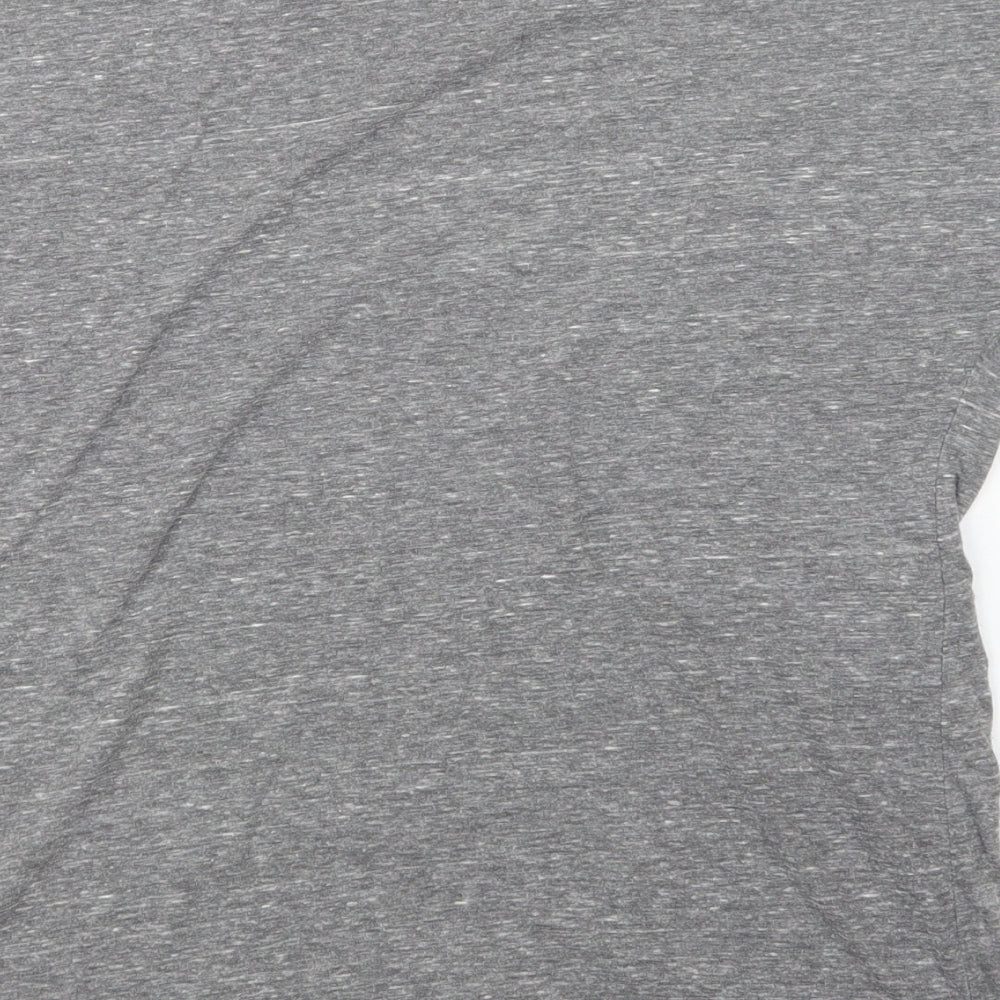 Womens UK Size 10 Matalan Grey Basic T-Shirt