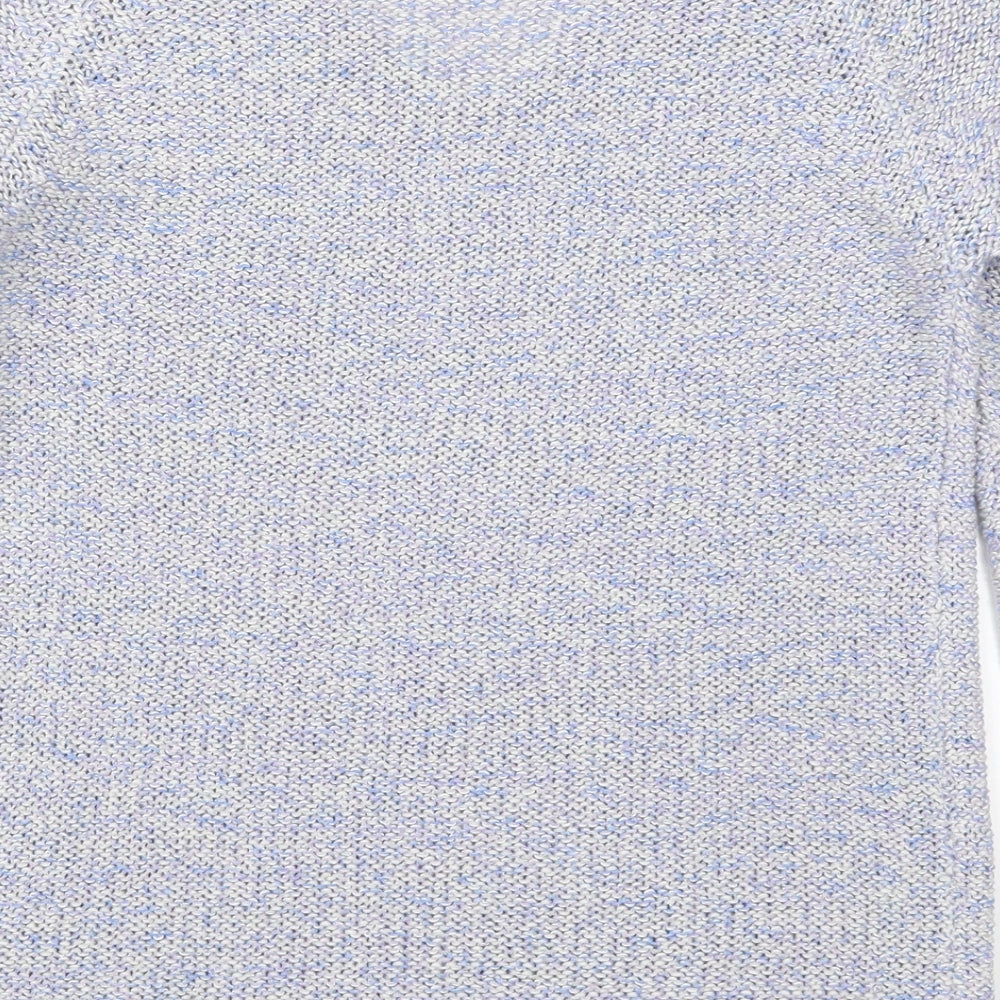 Womens UK Size 10 Roman Blue Pullover Jumper