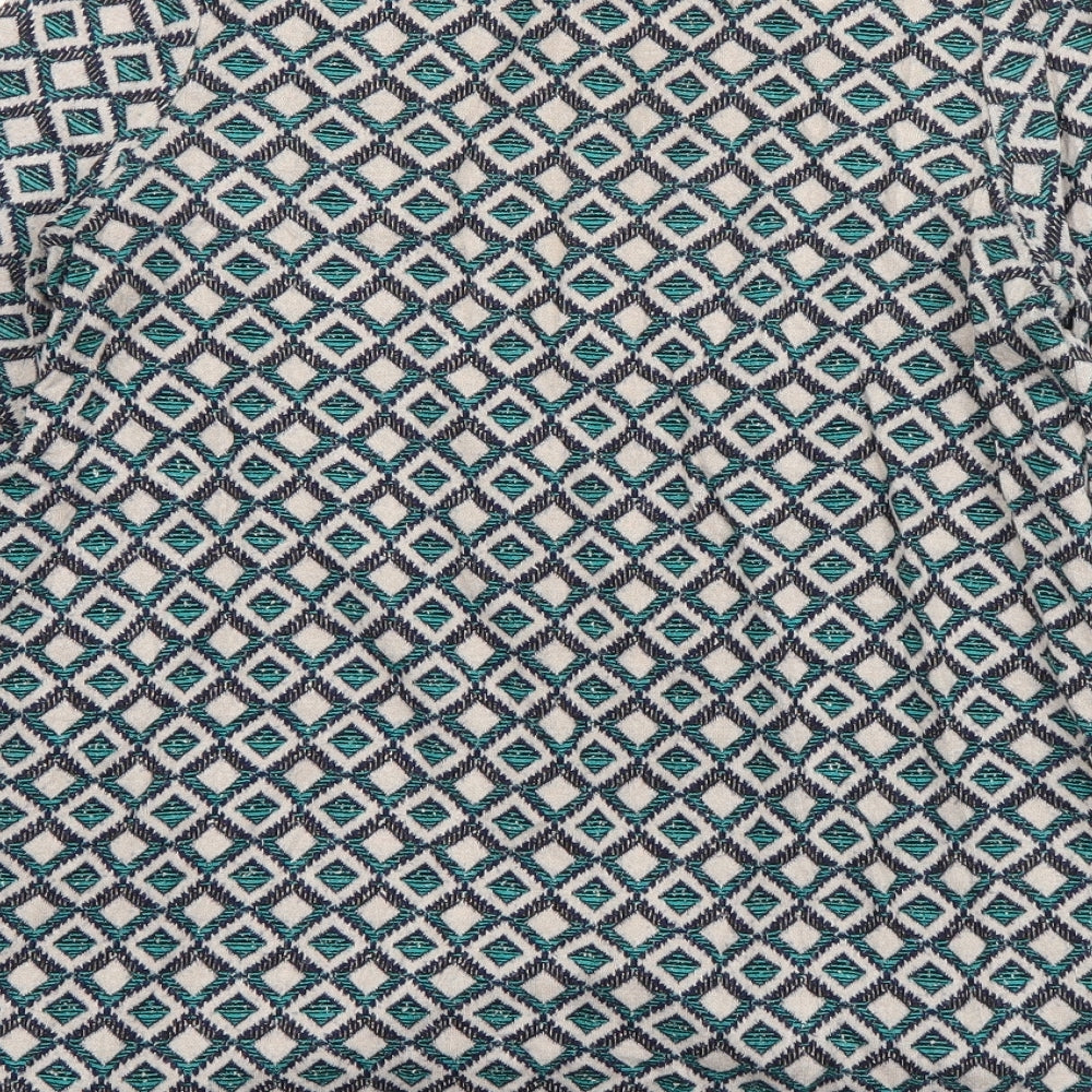 Womens UK Size 6 River Island Blue Basic T-Shirt