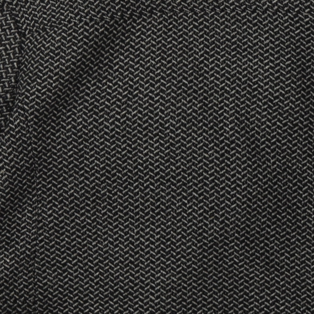 sainsburys Womens Black Geometric Jacket Size 14 Zip