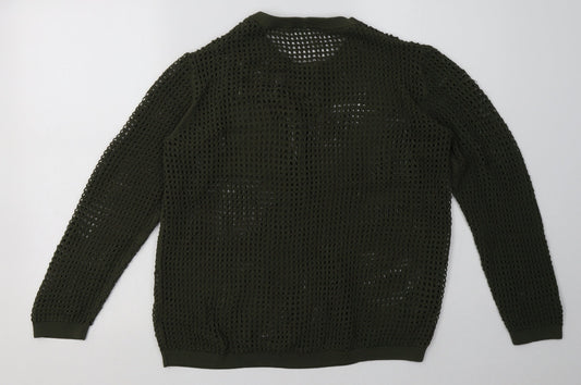 Womens UK Size M NEXT Green Pullover Sweatshirt