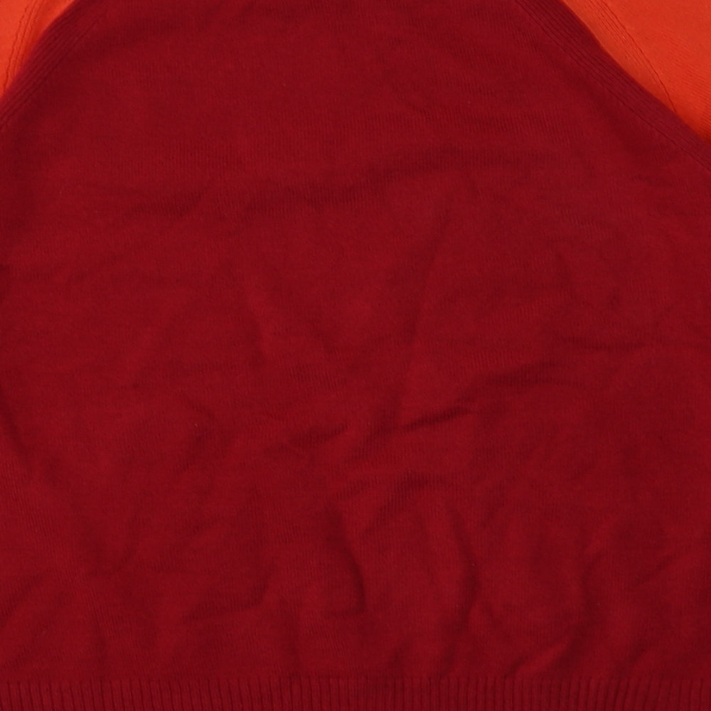Womens UK Size S Marks and Spencer Red Pullover Sweatshirt