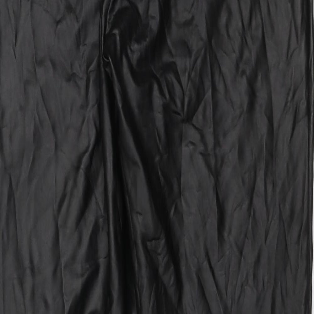 Primark Womens Black Polyester Carrot Trousers Size S L28 in Extra-Slim - Leggings