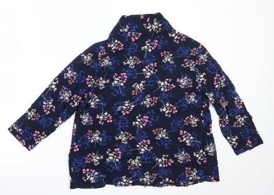 Womens UK Size 12 Select Blue Cardigan Jumper