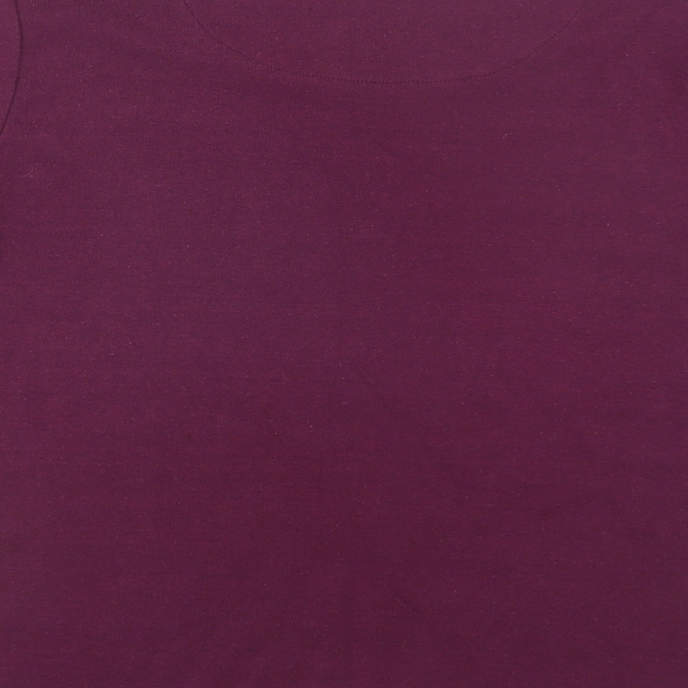 Womens UK Size 12 Tigi Purple Basic Blouse