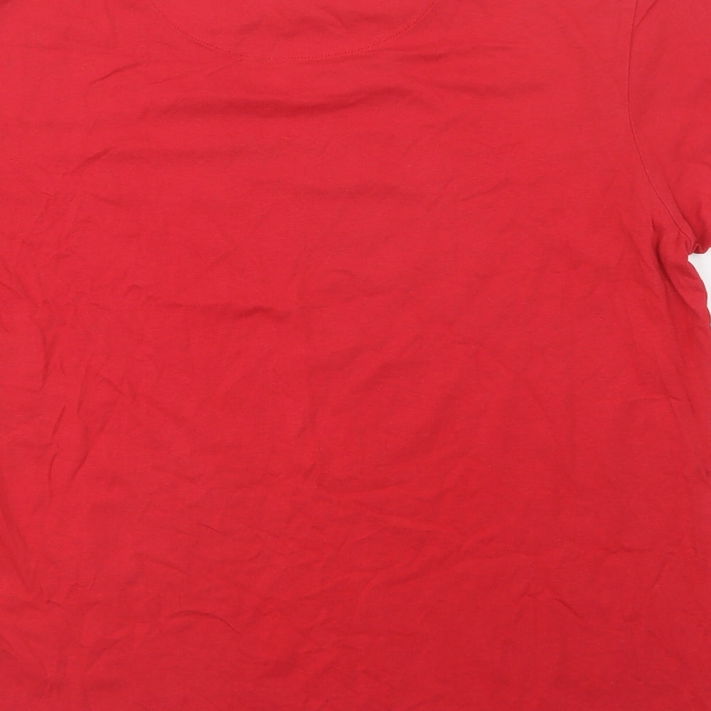 Mens UK Size XL Bench Red T-Shirt