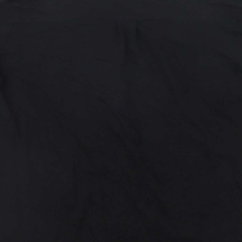 Womens UK Size M bonprix Black Basic Blouse