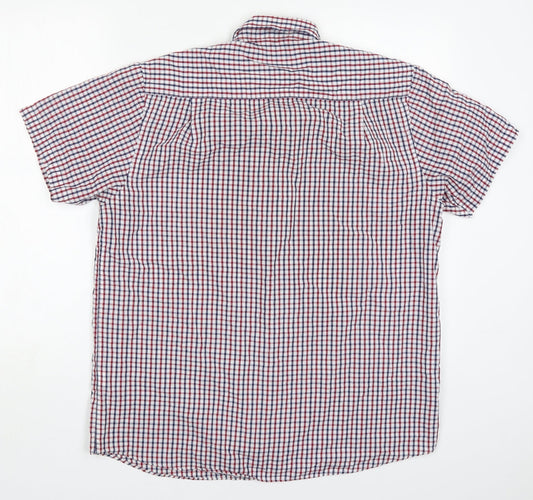 Mens UK Size L Cedar Wood State Multicoloured Button-Up Long Sleeve Casual Shir