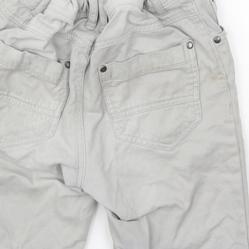 TU Boys Grey Cotton Bermuda Shorts Size 5 Years Regular