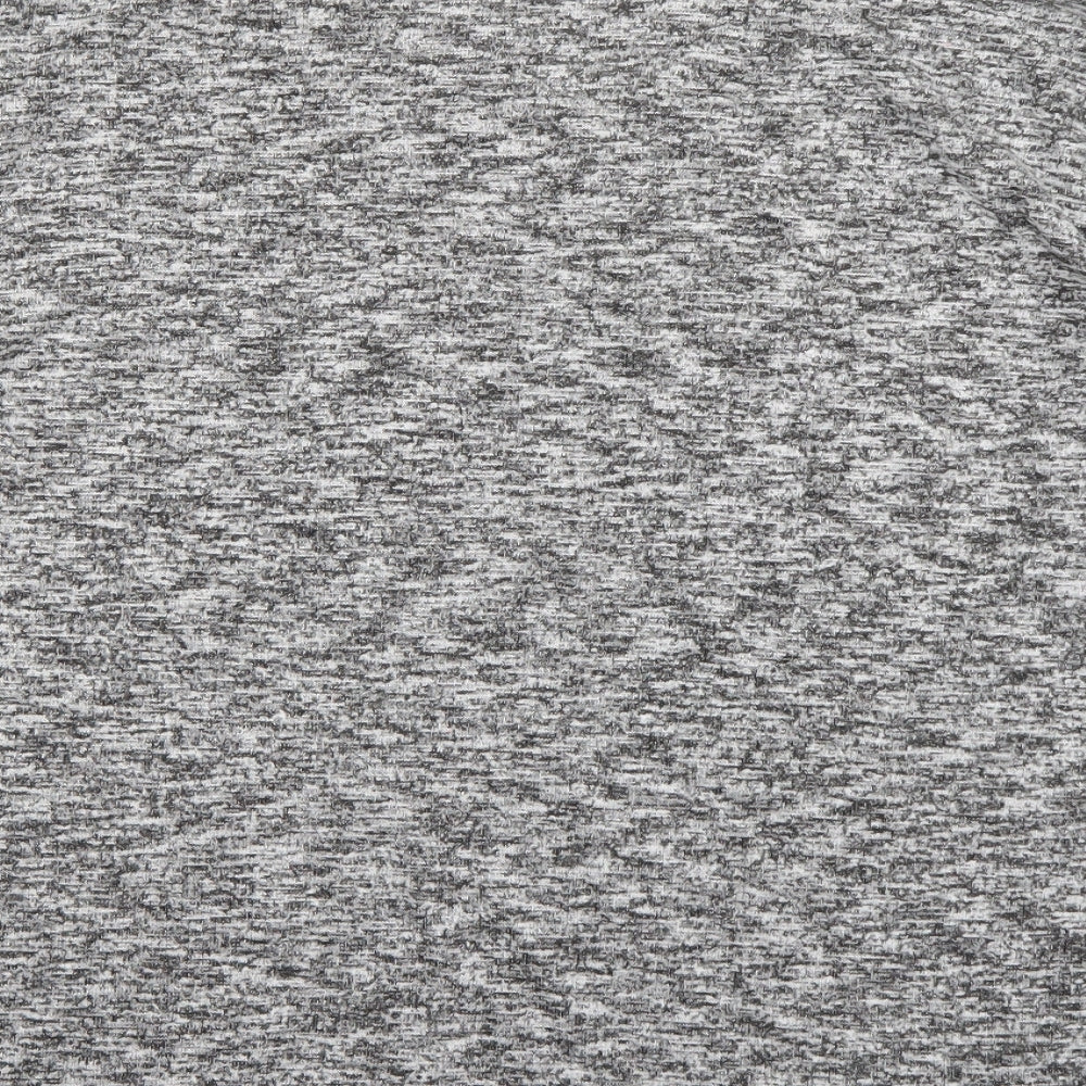 Womens UK Size S New Look Grey Basic T-Shirt