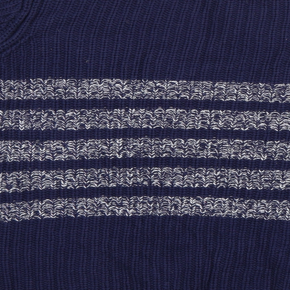 Womens UK Size 12 Papaya Blue Pullover Jumper
