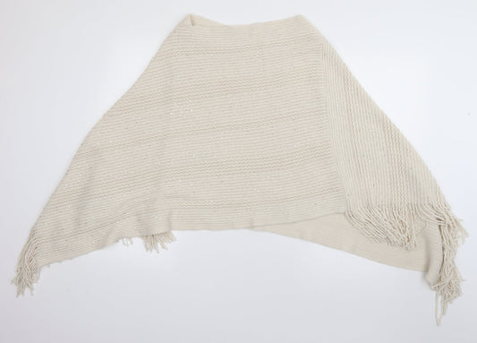 Womens UK Size One Size Matalan Ivory Pullover Jumper