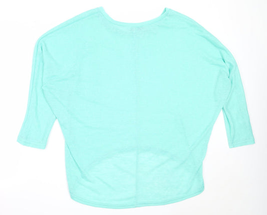 Womens UK Size M Zanzea Green Pullover Jumper