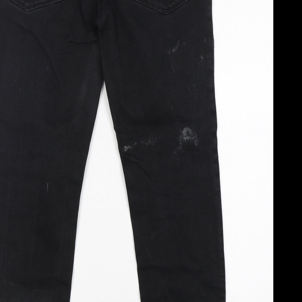 Burton Womens Black Cotton Skinny Jeans Size 32 L30 in Regular