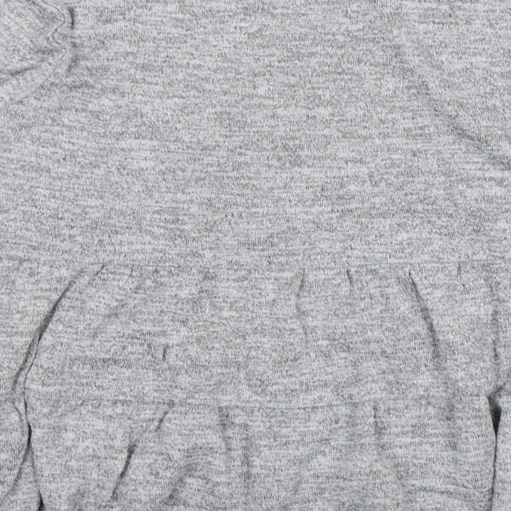 Womens UK Size S New Look Grey Pullover Jumper