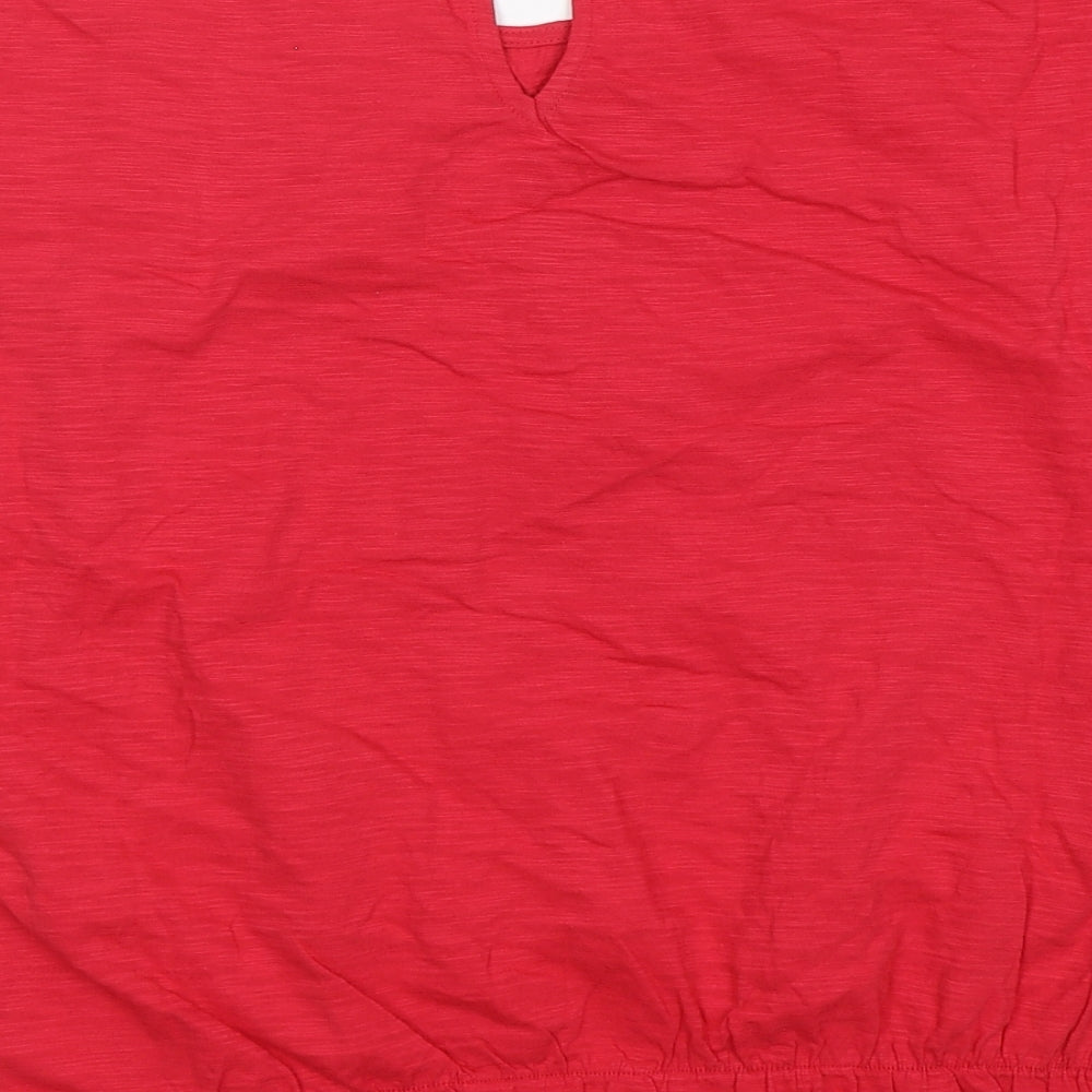 Womens UK Size M Loststock Pink Basic Blouse